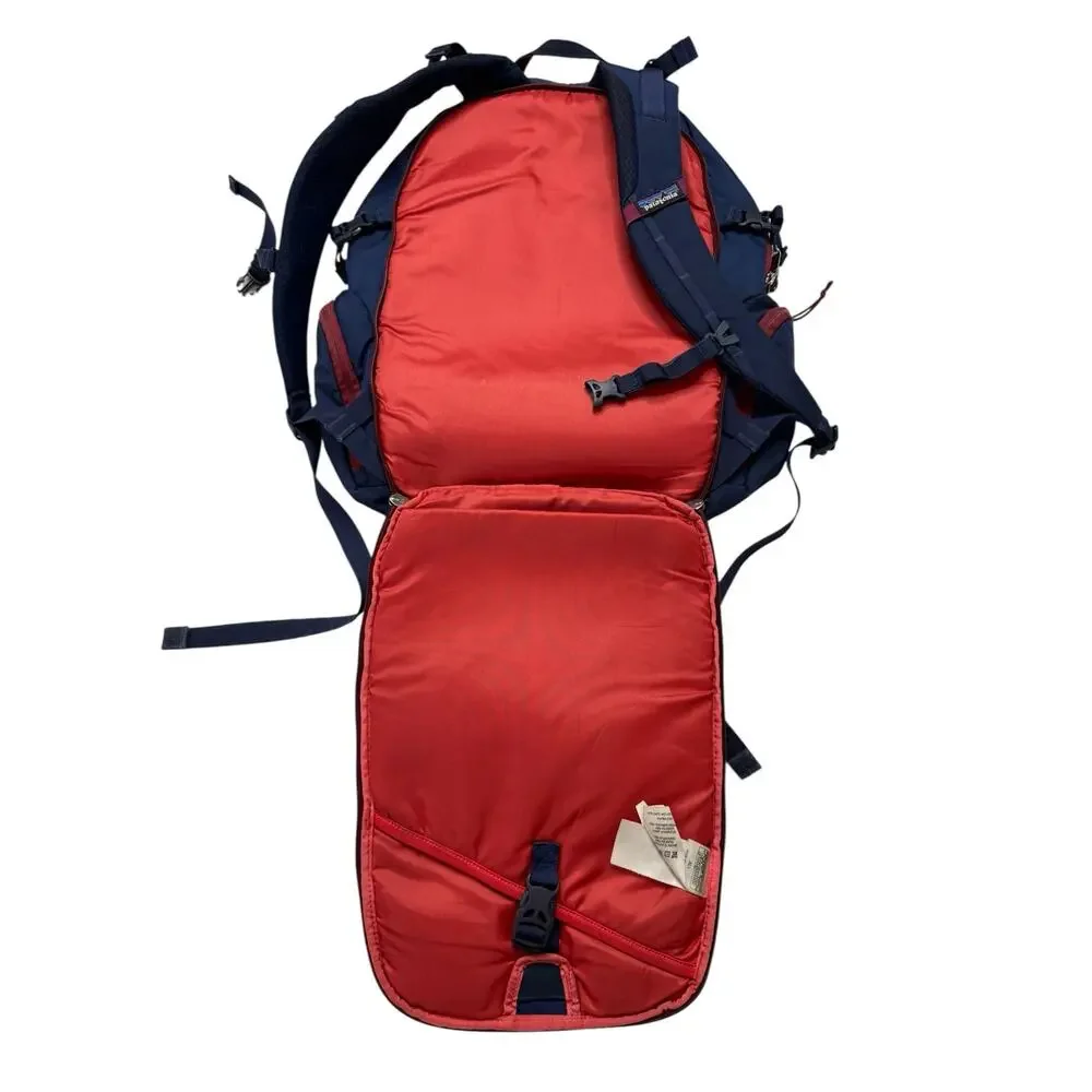 PATAGONIA Paxat 30L Backpack Womens Red Blue Daypack Pockets Zipper Laptop